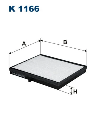 Salono filtras FILTRON K 1166