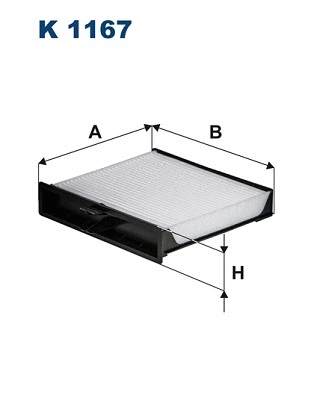 Salono filtras FILTRON K 1167