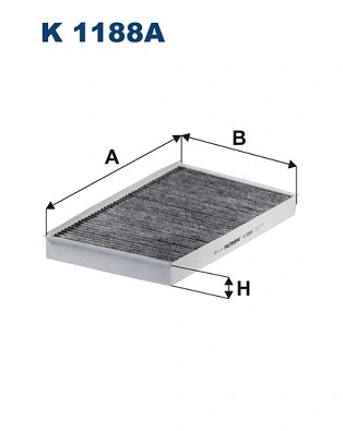 Salono filtras FILTRON K 1188A