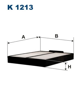 Salono filtras FILTRON K 1213