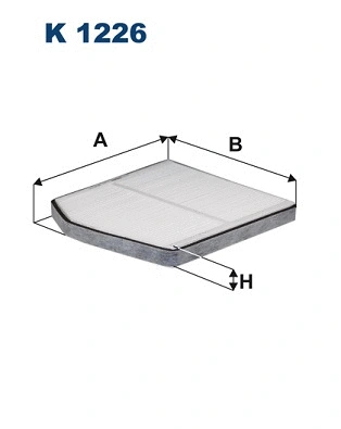 Salono filtras FILTRON K 1226