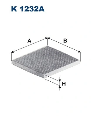 Salono filtras FILTRON K 1232A