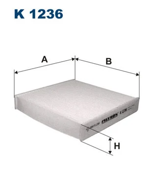 Salono filtras FILTRON K 1236