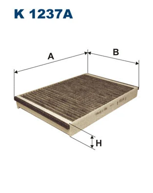 Salono filtras FILTRON K 1237A