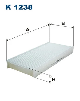 Salono filtras FILTRON K 1238