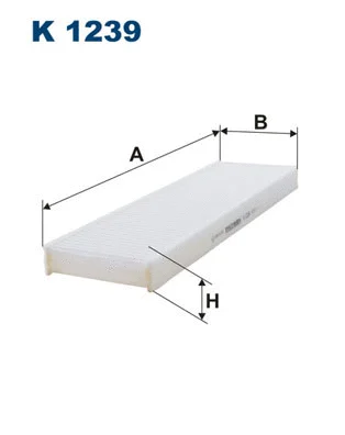 Salono filtras FILTRON K 1239