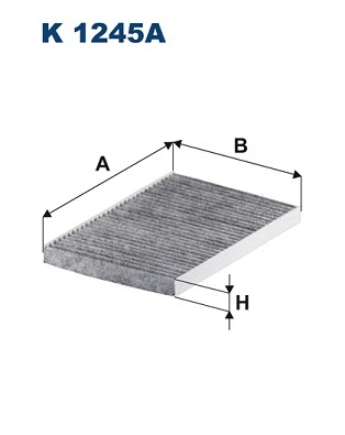 Salono filtras FILTRON K 1245A
