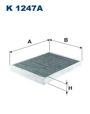 Salono filtras FILTRON K 1247A