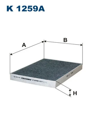 Salono filtras FILTRON K 1259A