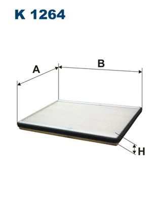 Salono filtras FILTRON K 1264