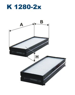 Salono filtras FILTRON K 1280-2x