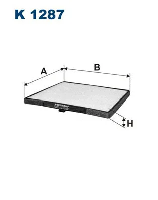 Salono filtras FILTRON K 1287
