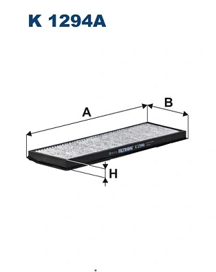 Salono filtras FILTRON K 1294A