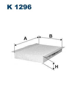 Salono filtras FILTRON K 1296