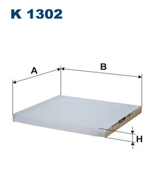 Salono filtras FILTRON K 1302