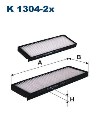 Salono filtras FILTRON K 1304-2x