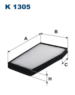 Salono filtras FILTRON K 1305