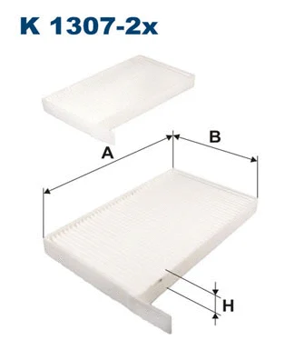 Salono filtras FILTRON K 1307-2x