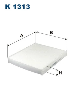 Salono filtras FILTRON K 1313