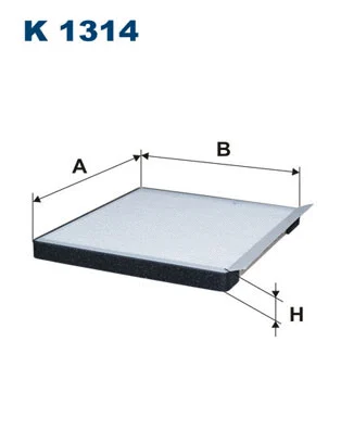 Salono filtras FILTRON K 1314