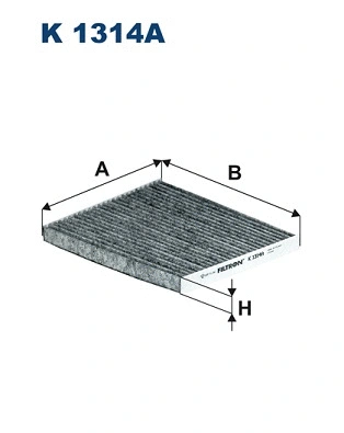 Salono filtras FILTRON K 1314A