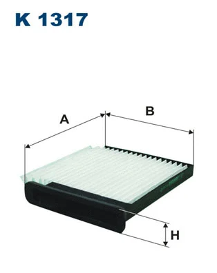 Salono filtras FILTRON K 1317