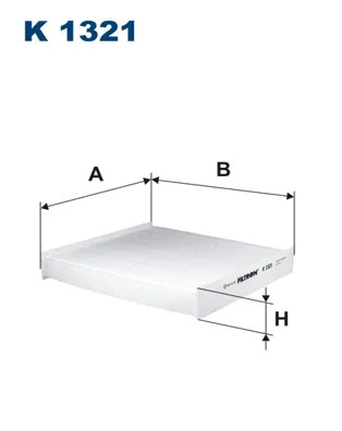 Salono filtras FILTRON K 1321