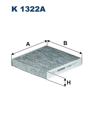 Salono filtras FILTRON K 1322A