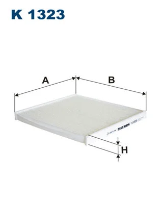 Salono filtras FILTRON K 1323