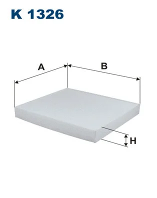Salono filtras FILTRON K 1326