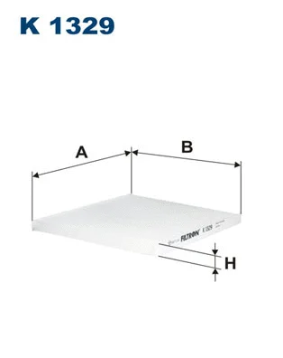 Salono filtras FILTRON K 1329