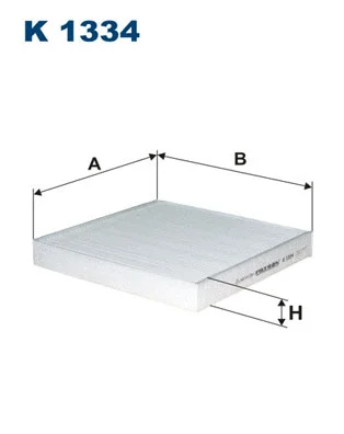 Salono filtras FILTRON K 1334