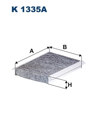 Salono filtras FILTRON K 1335A