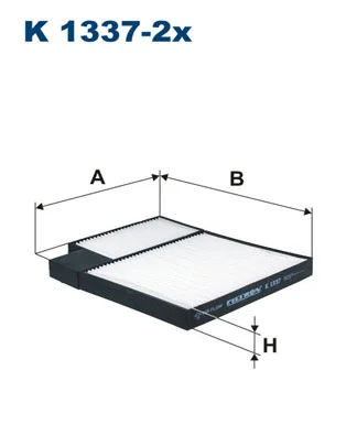 Salono filtras FILTRON K 1337-2x