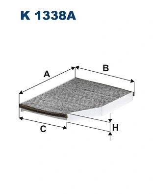 Salono filtras FILTRON K 1338A