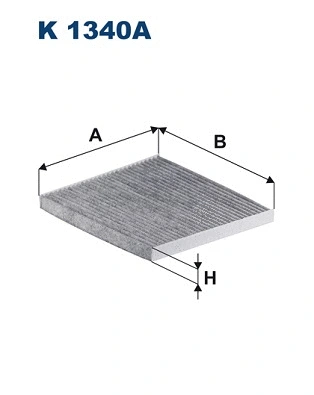 Salono filtras FILTRON K 1340A