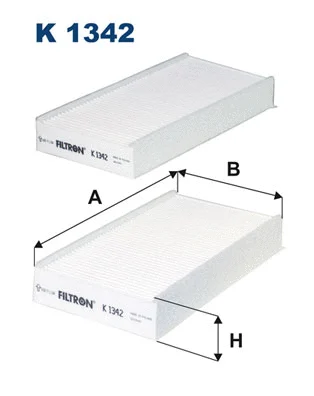 Salono filtras FILTRON K 1342-2x