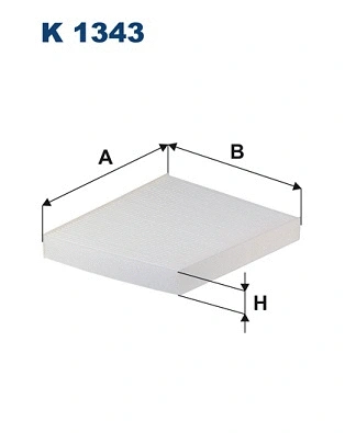 Salono filtras FILTRON K 1343