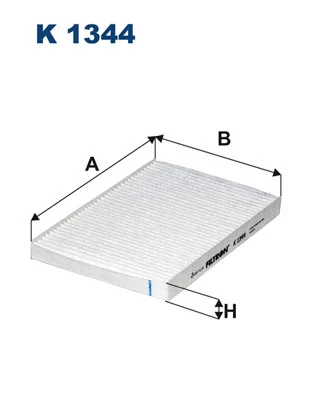 Salono filtras FILTRON K 1344