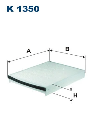 Salono filtras FILTRON K 1350