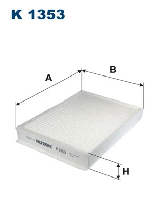 Salono filtras FILTRON K 1353