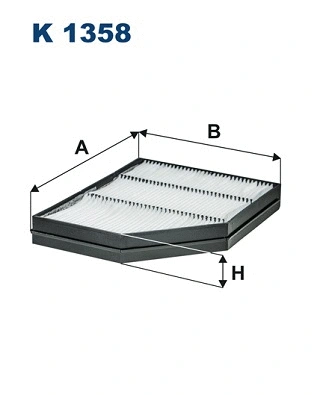 Salono filtras FILTRON K 1358