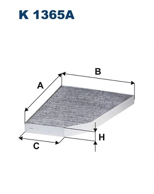 Salono filtras FILTRON K 1365A