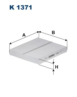 Salono filtras FILTRON K 1371