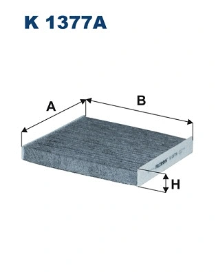 Salono filtras FILTRON K 1377A