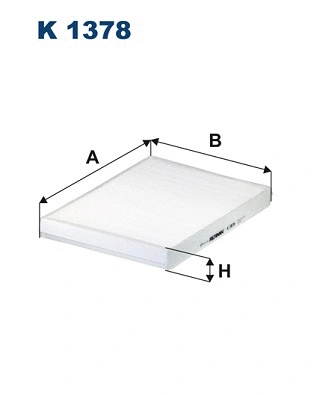 Salono filtras FILTRON K 1378