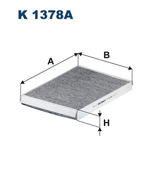 Salono filtras FILTRON K 1378A