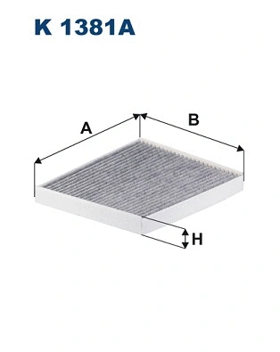 Salono filtras FILTRON K 1381A