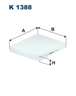 Salono filtras FILTRON K 1388