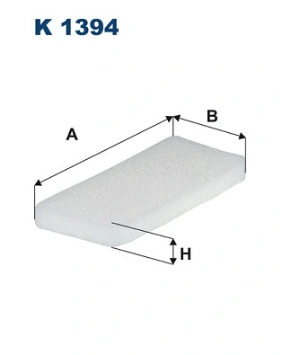 Salono filtras FILTRON K 1394